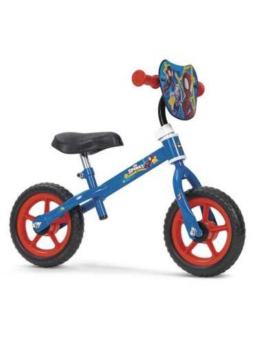 Bicicletta per Bambini Spidey 10" Senza pedali Azzurro