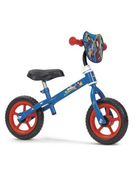 Bicicletta per Bambini Spidey 10" Senza pedali Azzurro