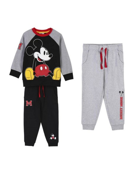 Kinder-Trainingsanzug Mickey Mouse Schwarz