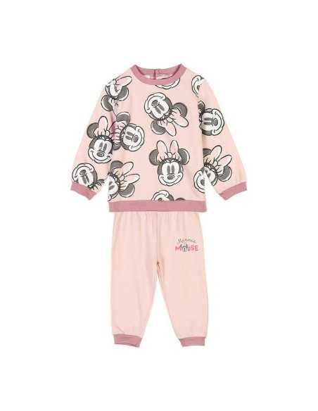 Tuta da Bambini Minnie Mouse Rosa Ocra