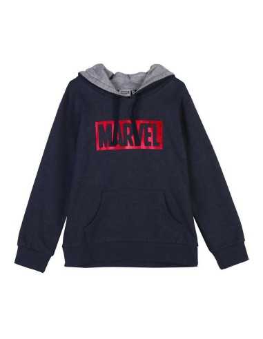 Felpa con Cappuccio Bambino Marvel Blu scuro