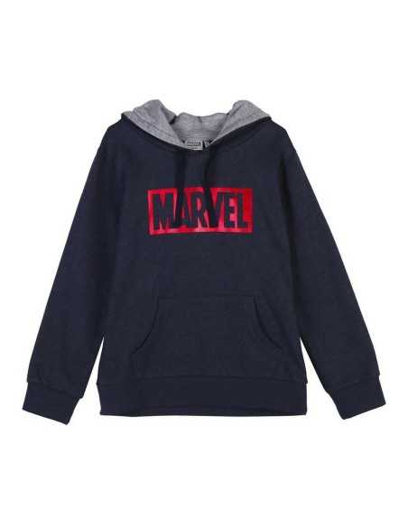 Felpa con Cappuccio Bambino Marvel Blu scuro