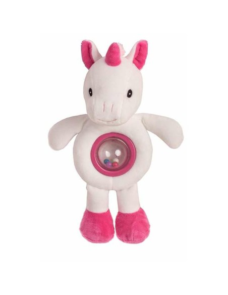 Peluche Hochet Rosi Licorne Acrylique