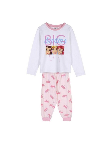 Pyjama Enfant Disney Princess Blanc