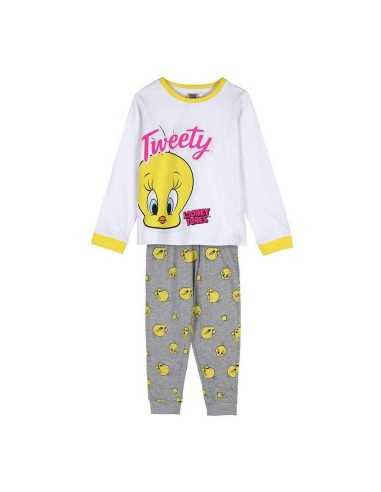 Pigiama Per bambini Looney Tunes Bianco