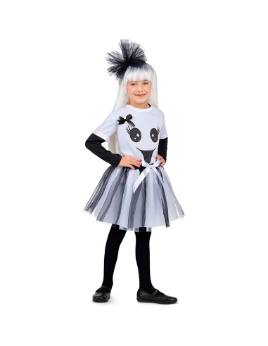 Costume per Bambini My Other Me Grigio Fantasma S 3-4 Anni Tutù (3 Pezzi)