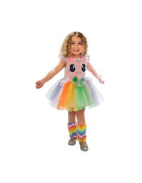 Costume per Bambini My Other Me Rosa Unicorno Occhi 3-4 Anni