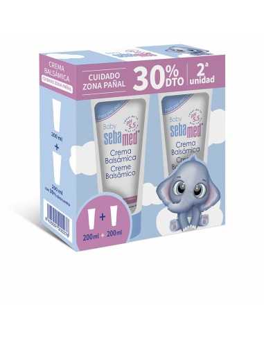 Crema per la Cura Giornaliera della Zona del Pannolino Sebamed Baby 200 ml x 2