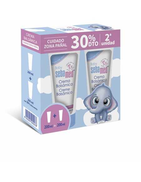 Crema per la Cura Giornaliera della Zona del Pannolino Sebamed Baby 200 ml x 2