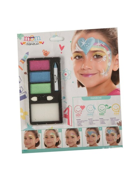 Kit de maquillage pour enfant My Other Me Arc-en-ciel (24 x 20 cm)