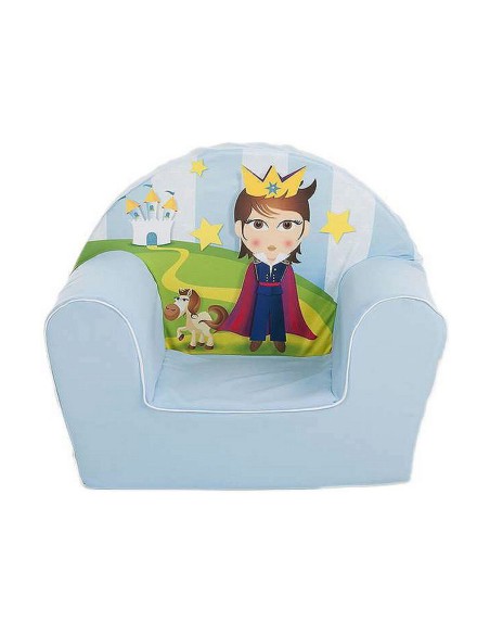 Kindersessel Blau Prinz 44 x 34 x 53 cm