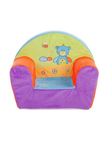 Child's Armchair Multicolour Bear 44 x 34 x 53 cm