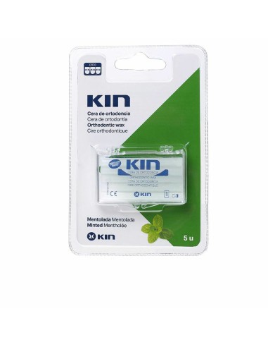 Cire d’orthodontie Kin Kin Cera Soins orthodontiques Mentholé (5 uds)