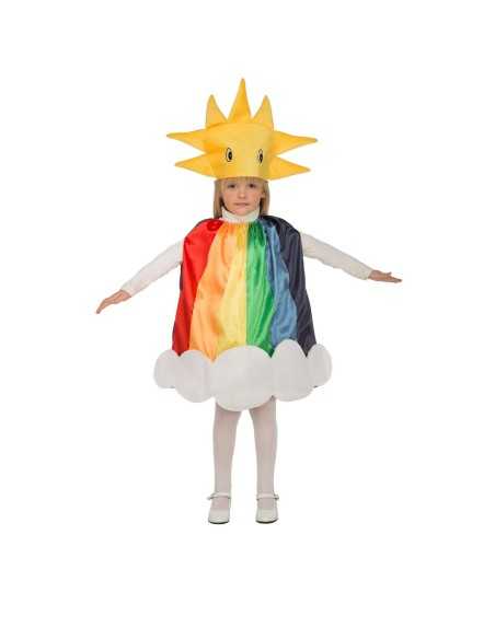 Costume per Bambini My Other Me Arcobaleno 1-2 anni Nero