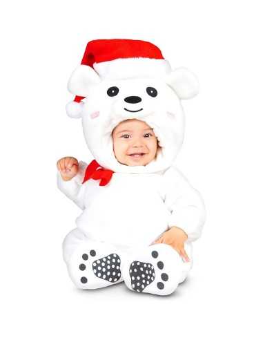 Déguisement pour Bébés My Other Me Blanc Ours Noël 7-12 Mois