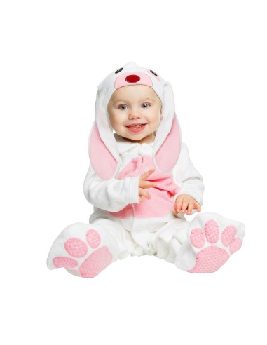 Costume for Babies My Other Me Pink Rabbit 7-12 Months