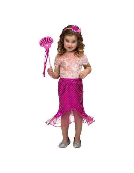 Costume per Bambini My Other Me Rosa Sirena 3-6 anni