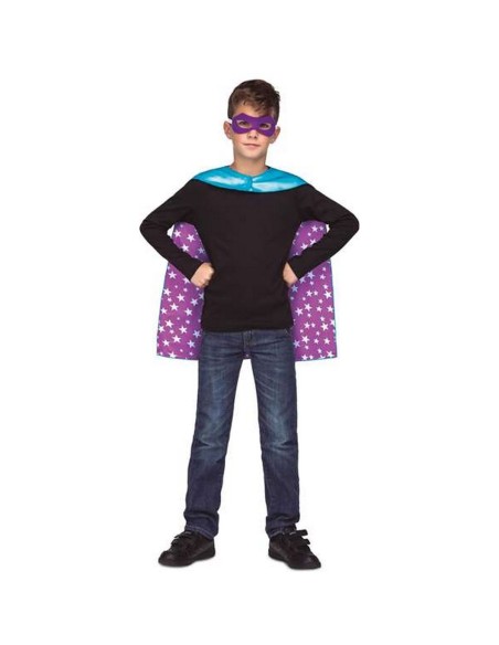 Costume for Children My Other Me Blue Superhero Stars 3-6 years