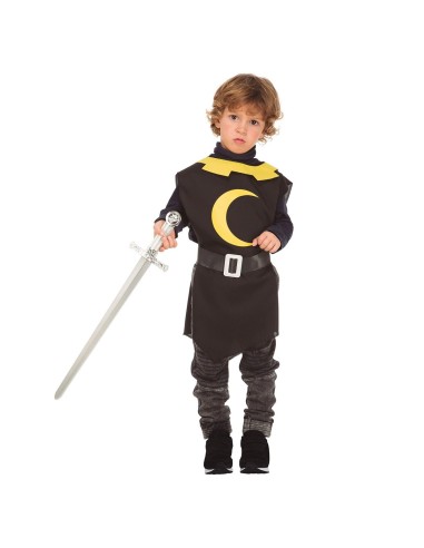 Costume for Children My Other Me Black Male Medieval Warrior 3-6 years