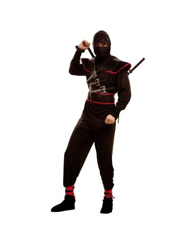 Costume for Adults My Other Me Ninja Male Assassin Black S