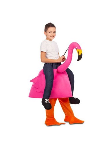 Verkleidung für Kinder My Other Me Ride-On Rosa Flamingo 3-6 Jahre