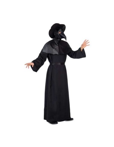 Costume per Bambini My Other Me Black Death Nero Medico M (6 Pezzi)