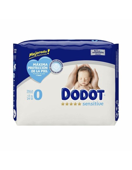 Pannolini usa e getta Dodot Sensitive Taglia 0 (24 uds)