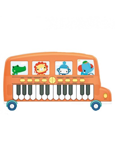 Piano jouet Fisher Price Piano Électronique Le Bus (3 Unités)