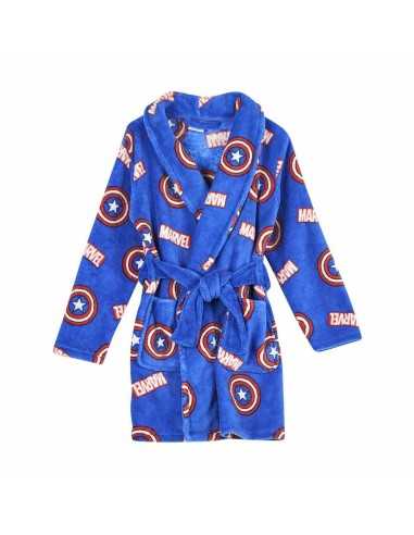 Peignoir pour Enfants Marvel 30 1 30 Bleu