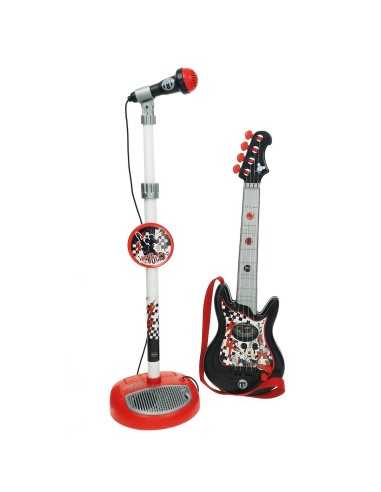 Set musicale Mickey Mouse Microfono Chitarra da Bambino