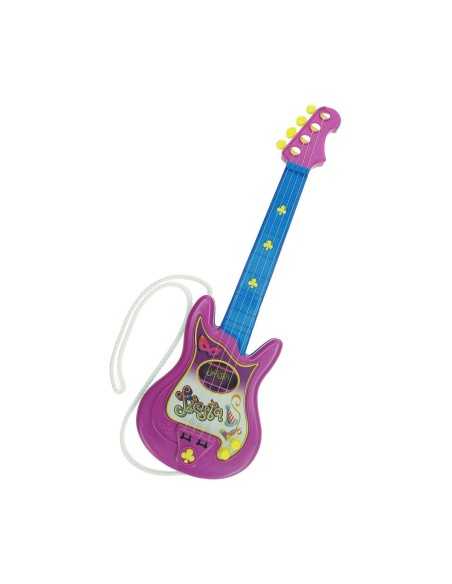 Guitare pour Enfant Reig Party 4 Cordes Électrique Bleu Violet