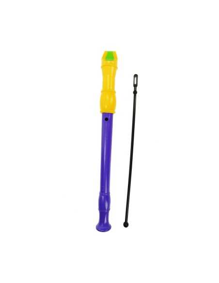 Flauto Dolce Reig Viola Giallo Con custodia