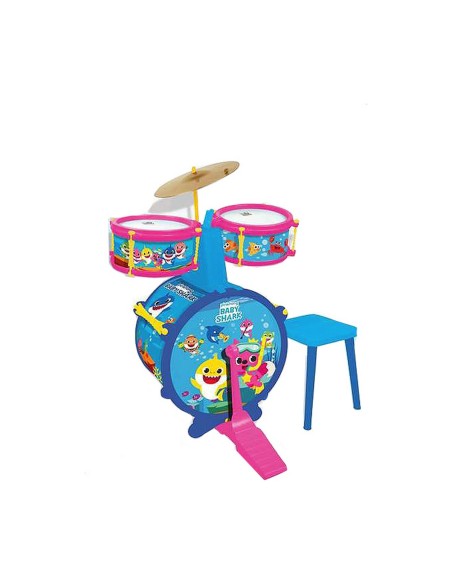 Drums Baby Shark Children's Bench