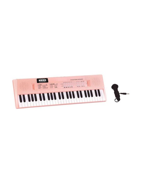 Educational Learning Piano Reig Pink Microphone