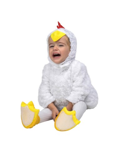 Costume for Children My Other Me 5-6 Years Chicken Fluffy toy