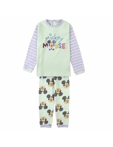 Pigiama Per bambini Mickey Mouse Rosa Verde Grigio