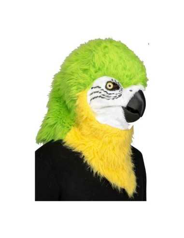 Mask My Other Me Green One size Parrot Adults Jointed jaw