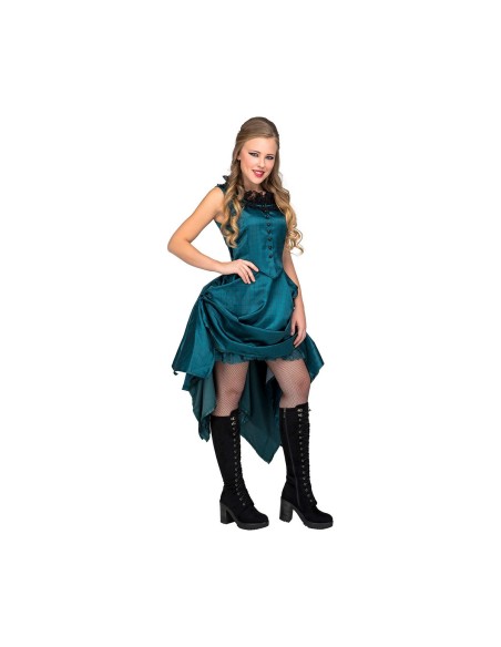 Costume for Adults My Other Me Saloon Girl Blue M/L