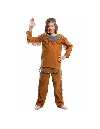 Costume for Children My Other Me Indian Man Brown (3 Pieces)