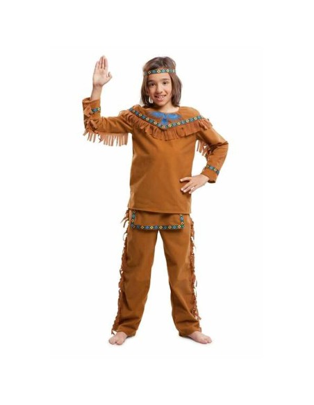 Costume for Children My Other Me Indian Man Brown (3 Pieces)