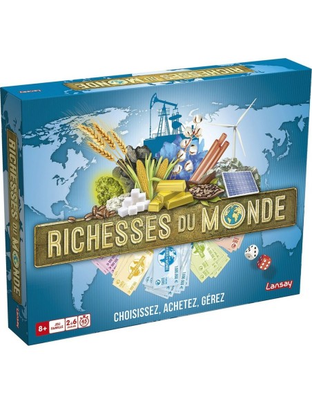 Board game Lansay Riches Of The World FR