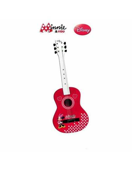 Kindergitarre Minnie Mouse Rot