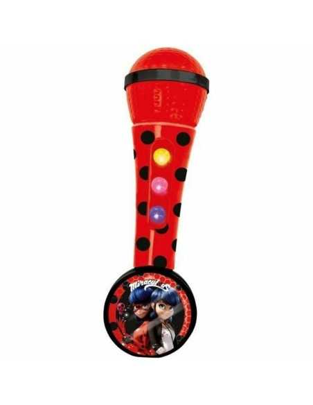 Karaoke Microphone Lady Bug Red