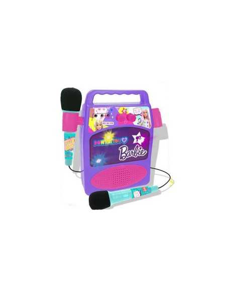 Altoparlante con Microfono Karaoke Barbie