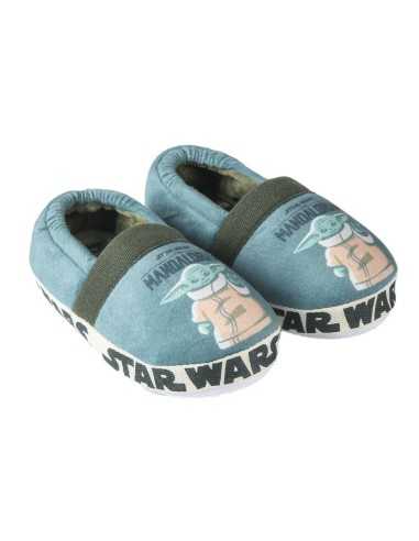 House Slippers The Mandalorian Dark green