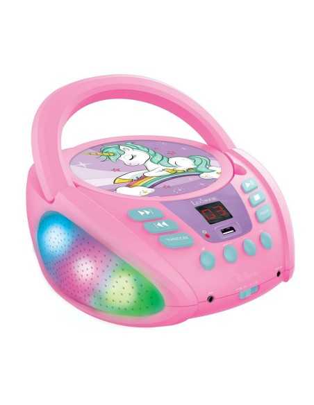 Riproduttore CD/MP3 Lexibook Per bambini Rosa Bluetooth Unicorno