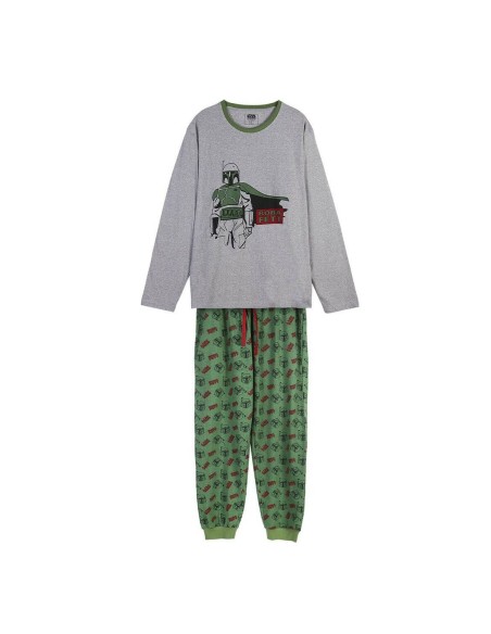 Pyjama Enfant Boba Fett Gris Vert foncé