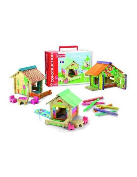 Maison miniature Fisher Price Jeujura House To Paint 65 Pièces Peinture