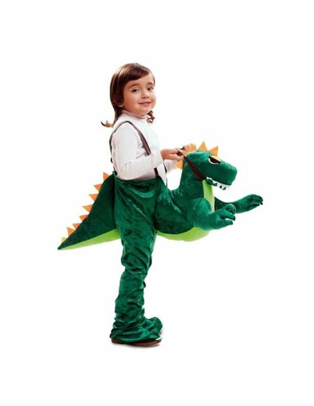 Costume for Children My Other Me Dino Rider Green