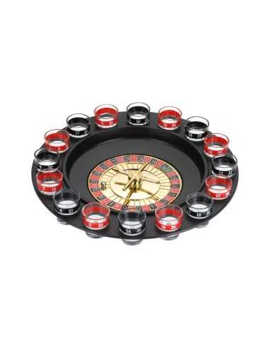 Drinking Game Casino Roulette ‎90267 18 pcs Glass